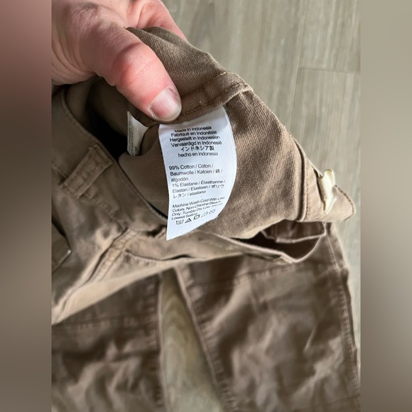 Madewell Women’s The '90s Straight Utility Pant Garment-Dyed Canvas Dark Rope 26 - Picture 7 of 9